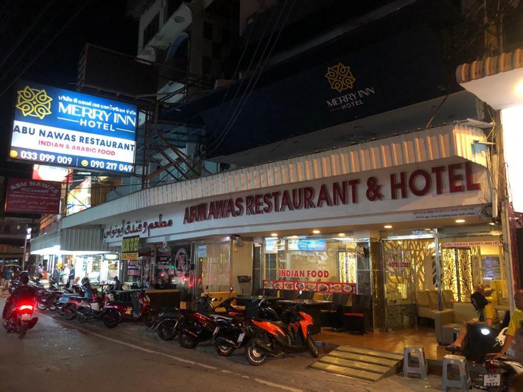 Abunawas Merry Inn At Walking Street Pattaya Exterior foto